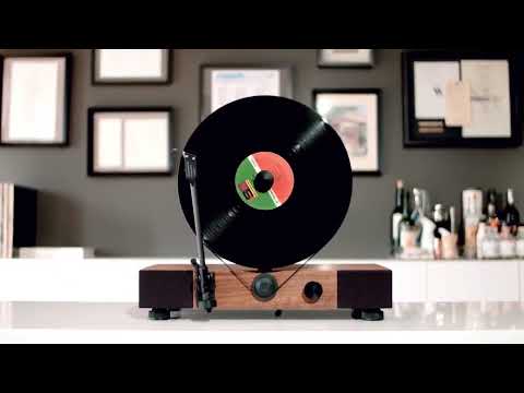 Gramovox "Classic" Floating Record vertical turntable video